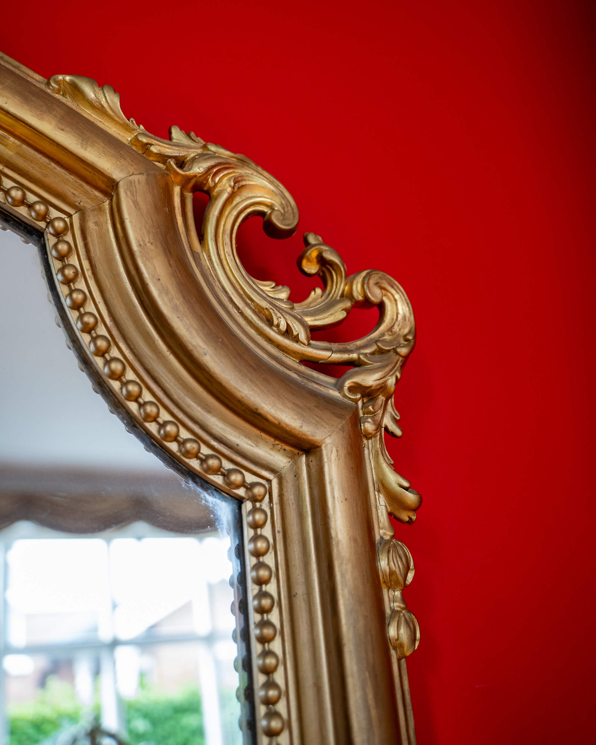 Napoleon III Giltwood and Gesso Mirror - Supporting View 3